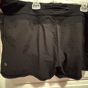 lululemon athletica Black Athletic Shorts